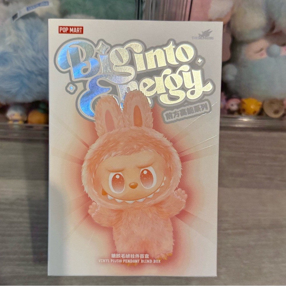 AUTHENTIC Labubu v3 Big Into Energy Blind Box